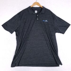 Callaway Polo Shirt Mens 3XL XXXL Opti-Dri Heather Gray Golf Performance Breeze